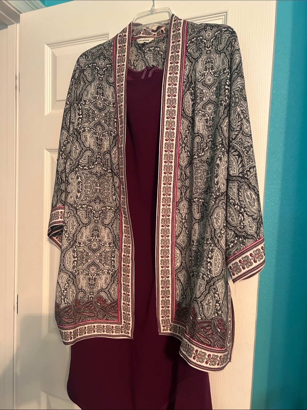 NWT Trina Turk Sleeveless Midi Dress in Wine